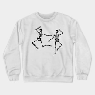 Halloween Dancing Skeletons Crewneck Sweatshirt